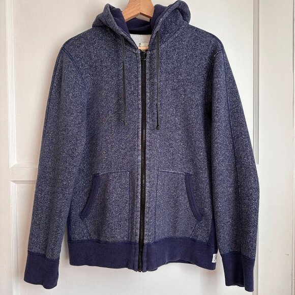 Reigning Champ Men's Size S Blue Heather Heavyweight Hoodie - Picture 1 of 14
